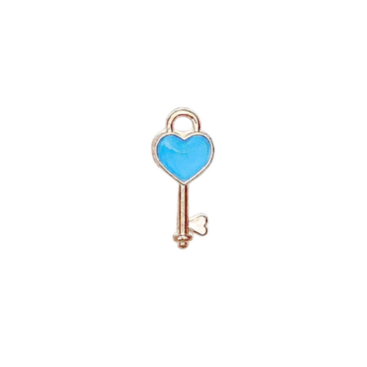 BLUE KEY CHARM