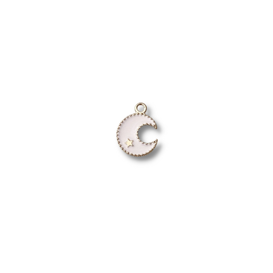 WHITE MOON CHARM