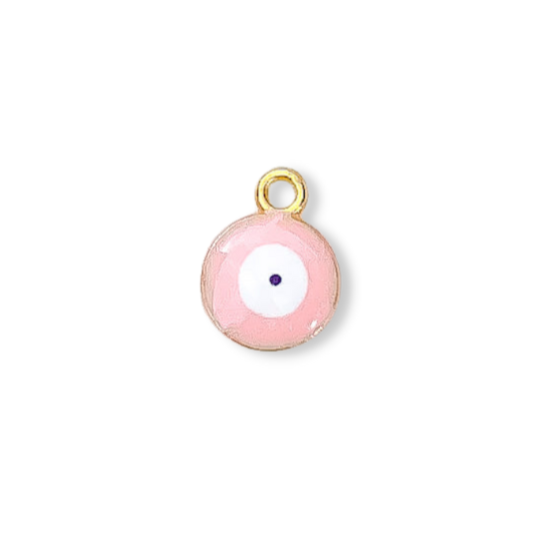 PINK EVIL EYE MATI CHARM